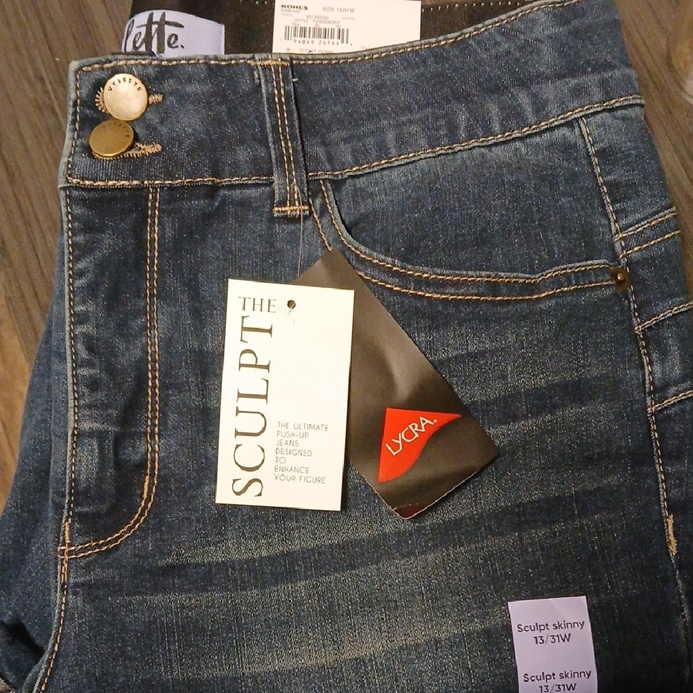 Lycra Women's Denim Sculpt Jeggings